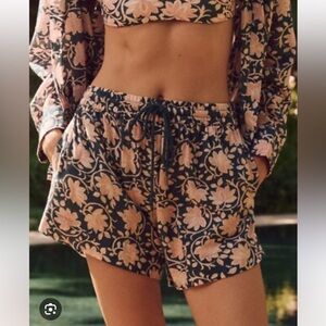 THE GREAT BUTTON DOWN SHIRT AND SHORTS SET, SZ 1 (US 4-6)